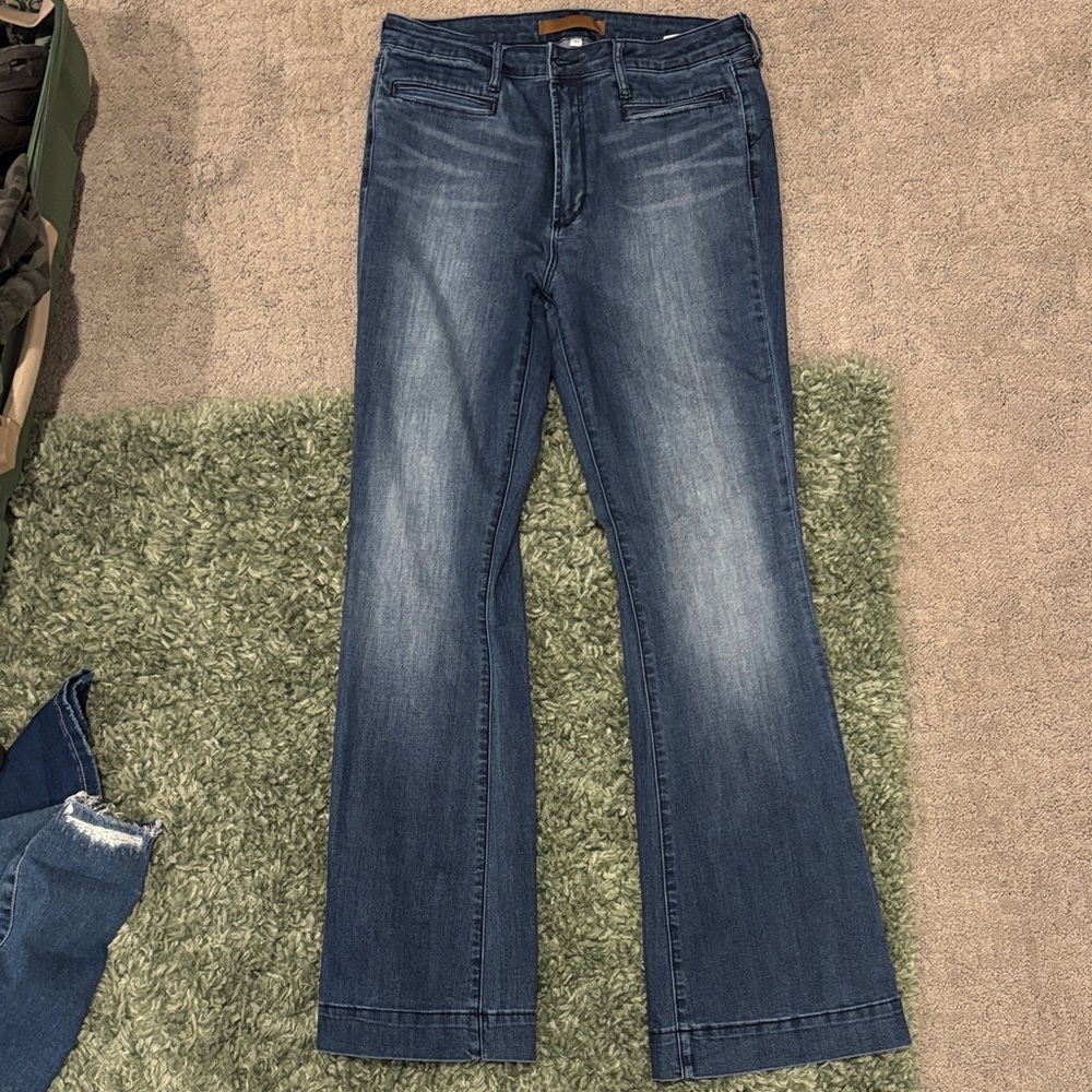 Leith Flare Classic Blue Women's Jeans